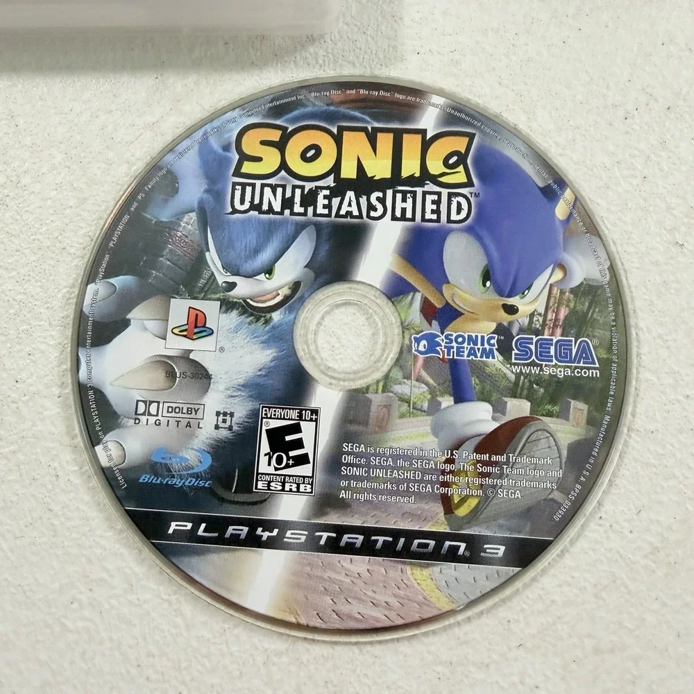 Sonic Unleashed (Sony PlayStation 3, 2008) PS3 Complete CIB TESTED WORKING